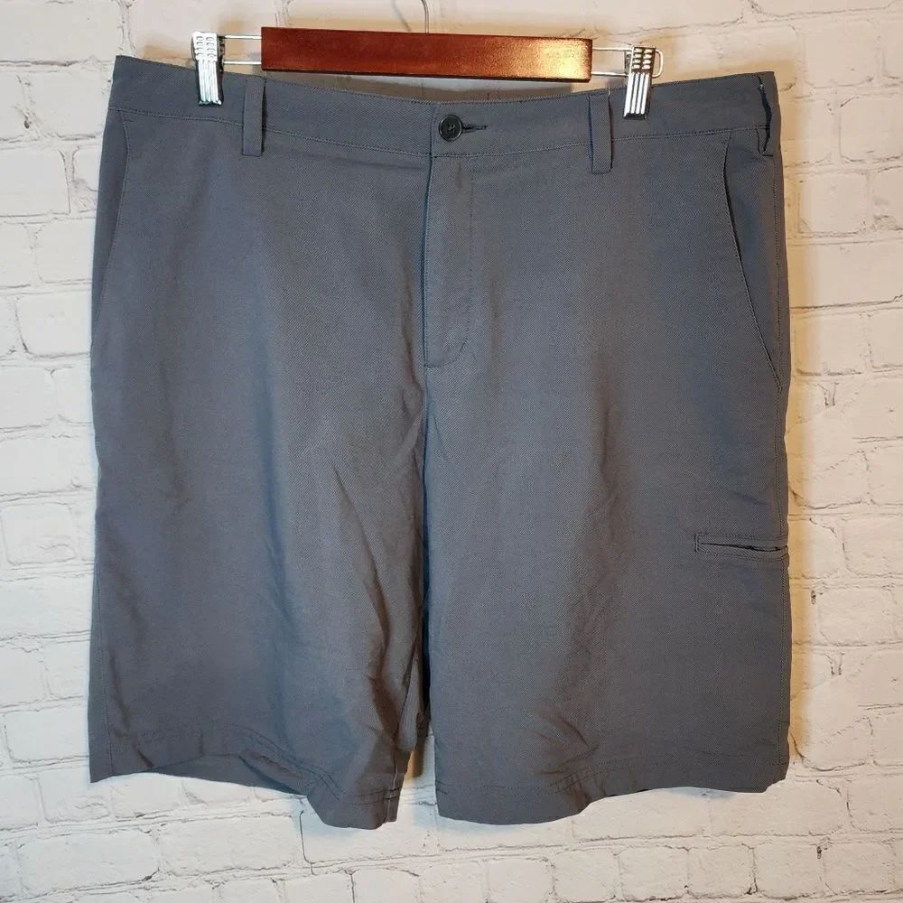 Men's Addidas flat front shorts, size 36